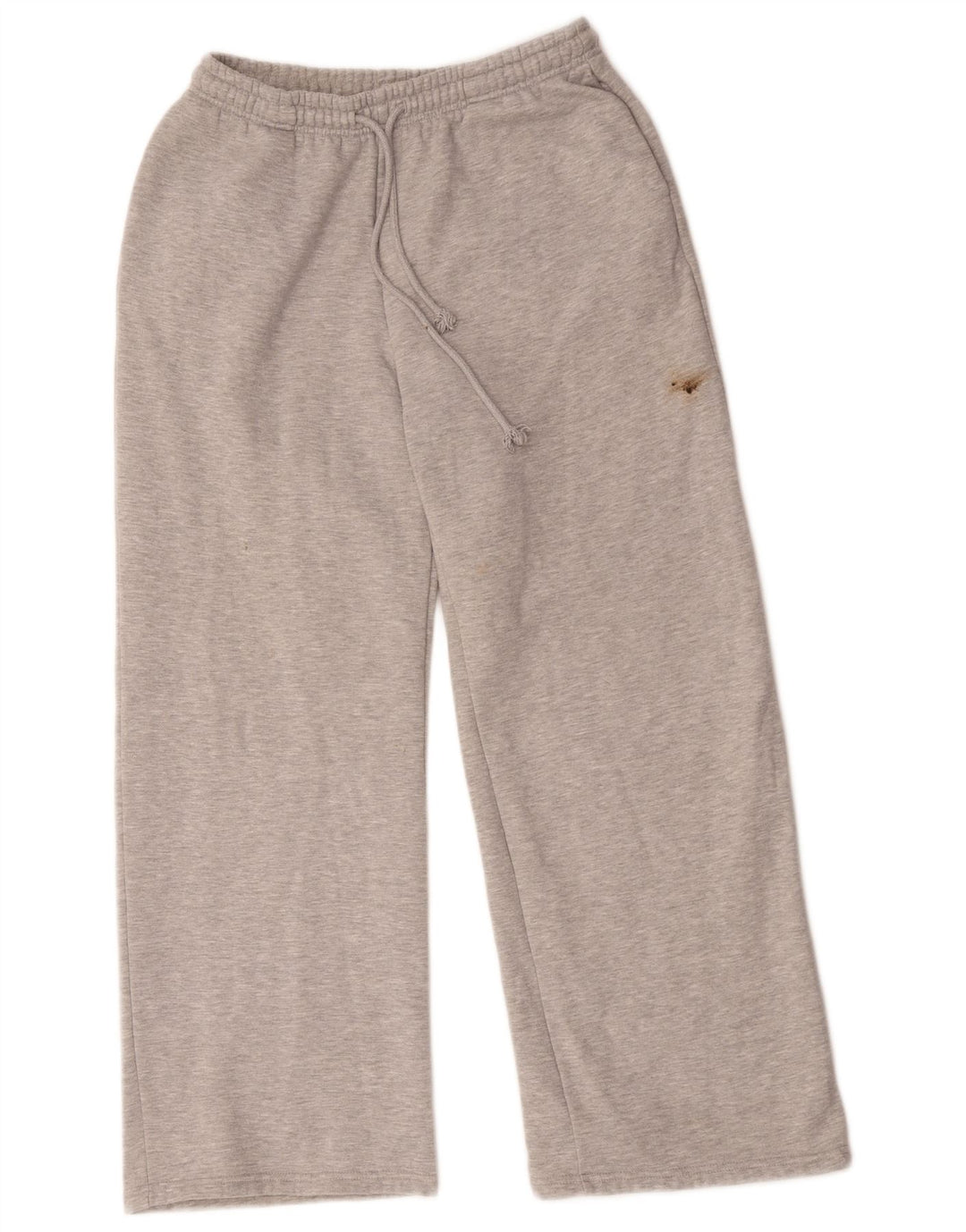 Zara Pantalones De Chándal Para Mujer UK 44 Grande Poliéster Moteado Gris