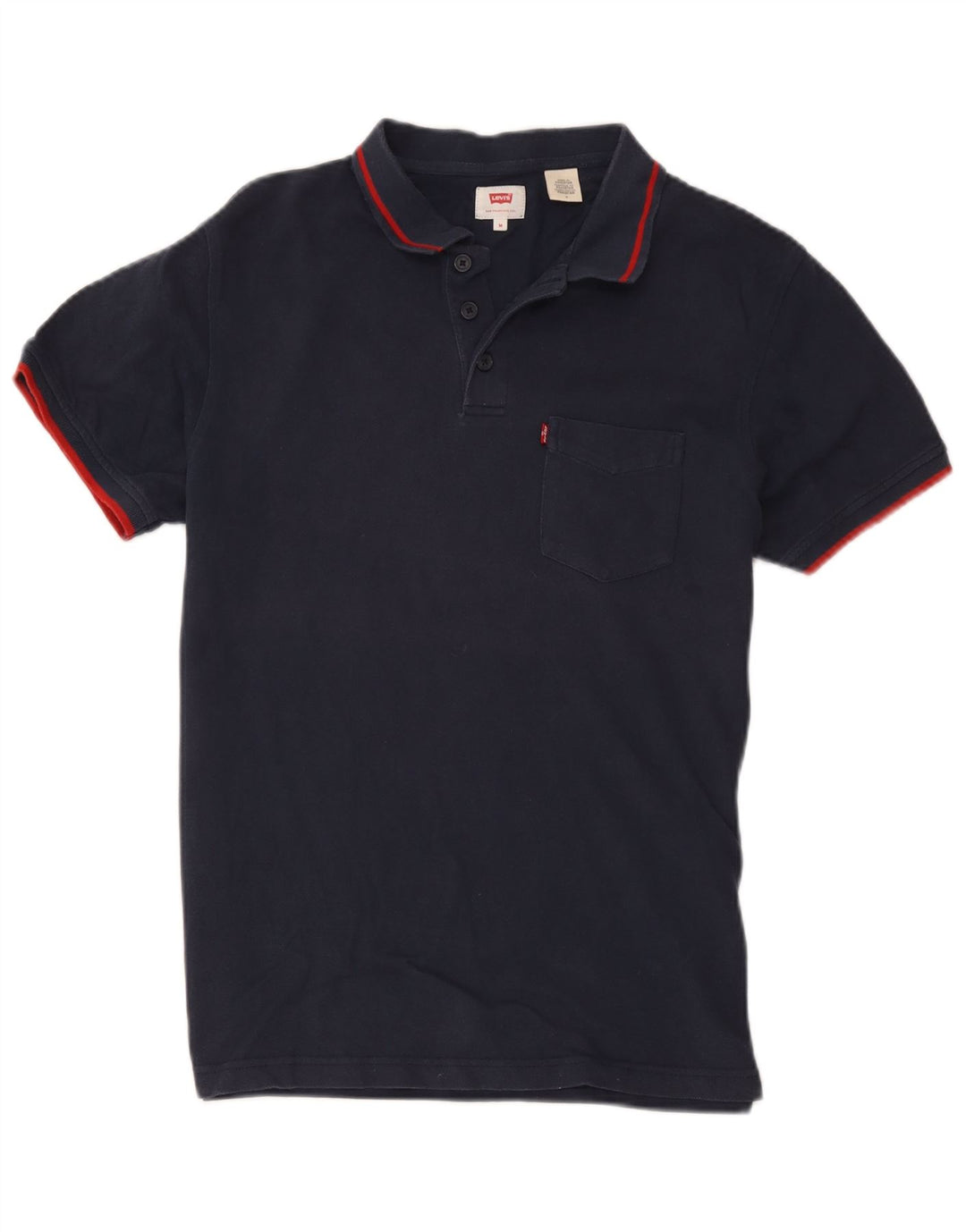 Polo Levi's Hombre Algodón Azul Marino Medio
