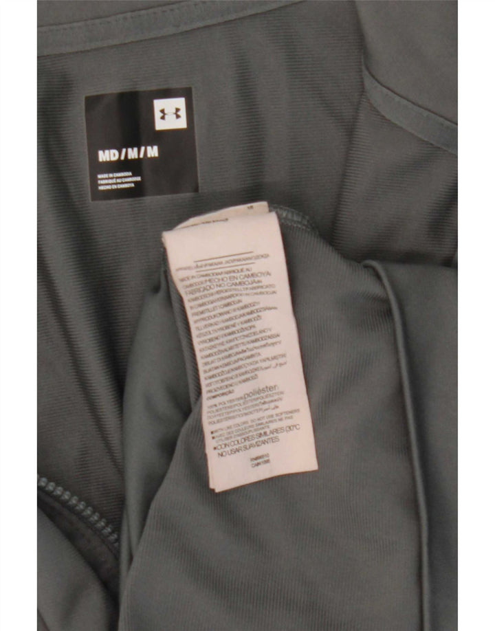 Under Armour Hombre Chándal Top Chaqueta Poliéster Color Block Gris Medio
