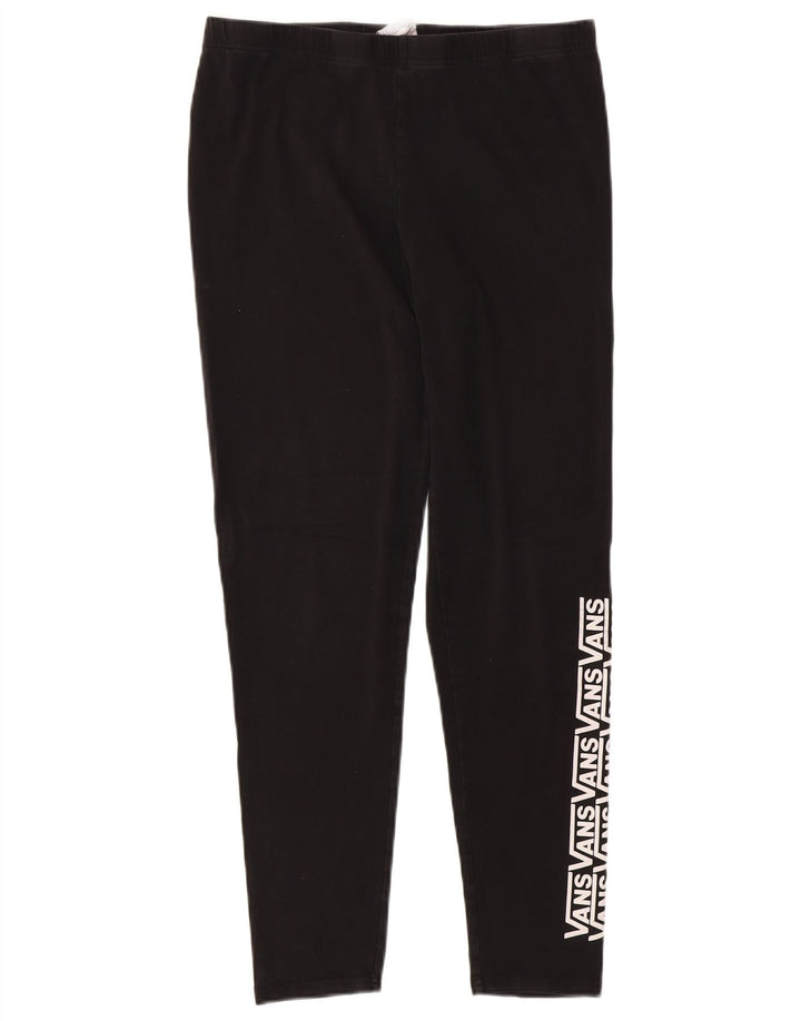 VANS Leggings gráficos para mujer ES 40 XL Algodón negro