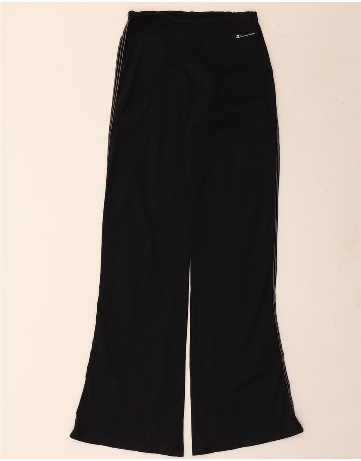 Champion Pantalones De Chándal Para Mujer UK 46 Large Poliamida Negra
