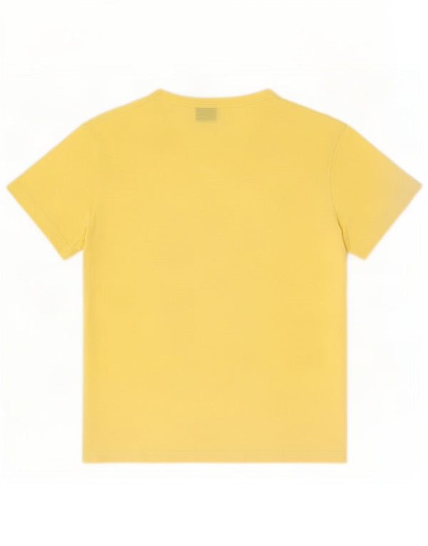Lee Camiseta gráfica para mujer Top UK 42 Algodón amarillo mediano