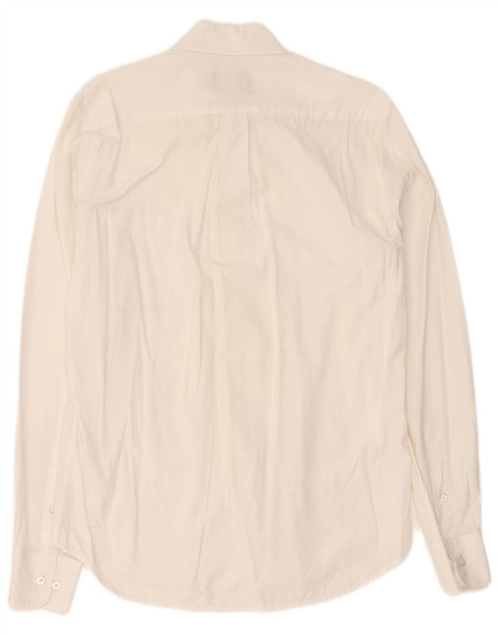 Camisa Conte of Florence para hombre mediana blanca