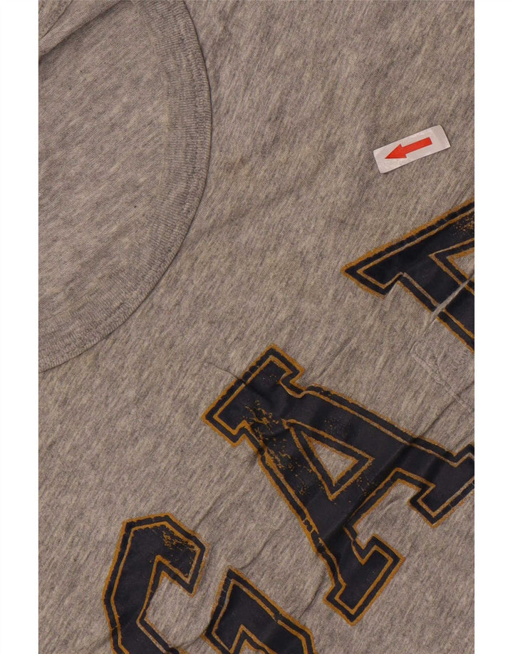 Gap - Camiseta gráfica para hombre, talla grande, color gris