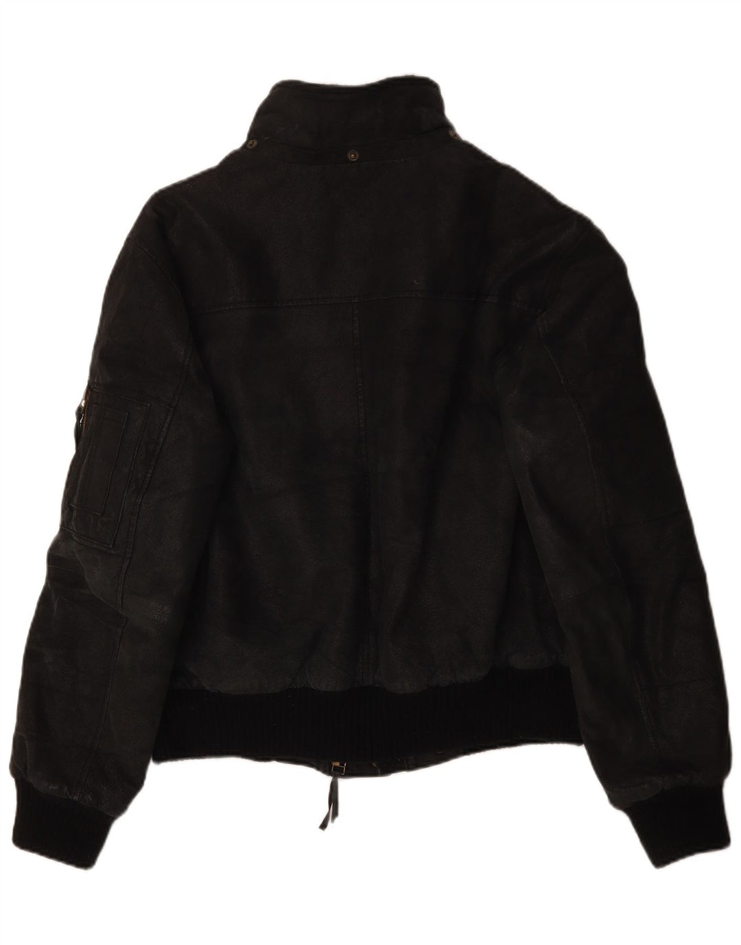 Conbipel Chaqueta de cuero para hombre IT 52 Cuero negro grande