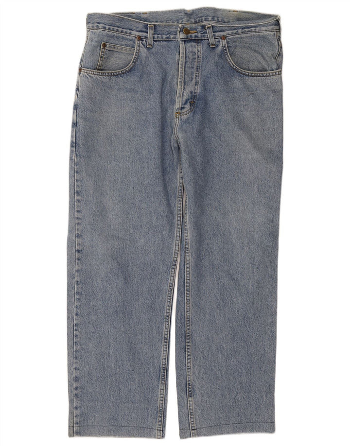 Lee Vaqueros Rectos Chicago Para Hombre W38 L27 Algodón Azul