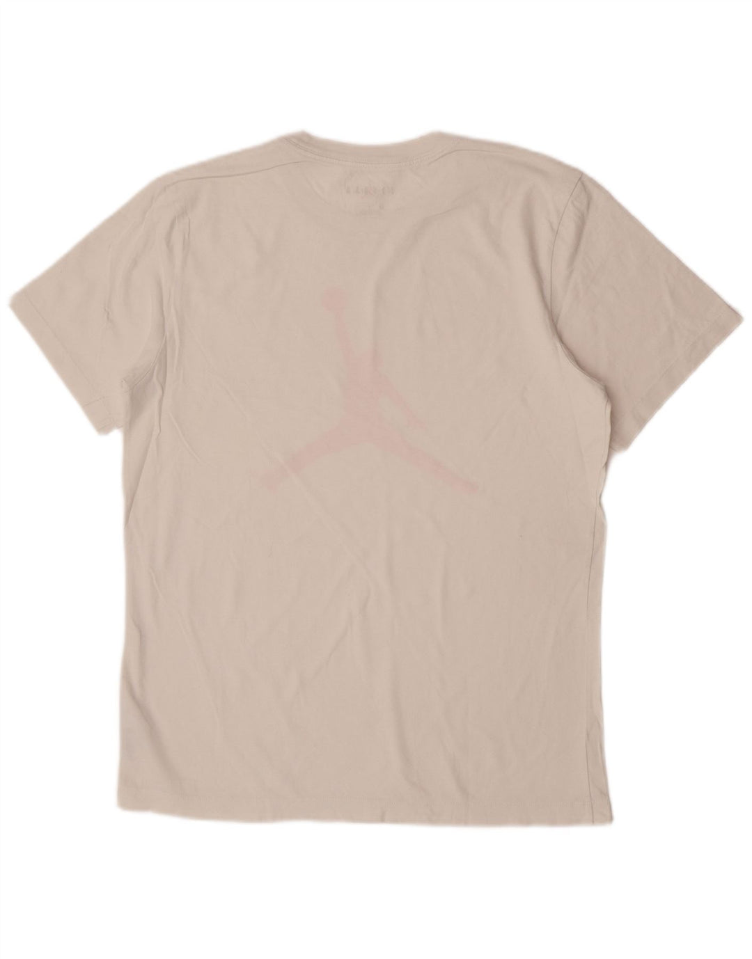 Jordan - Camiseta gráfica para hombre, parte superior de algodón blanco mediano