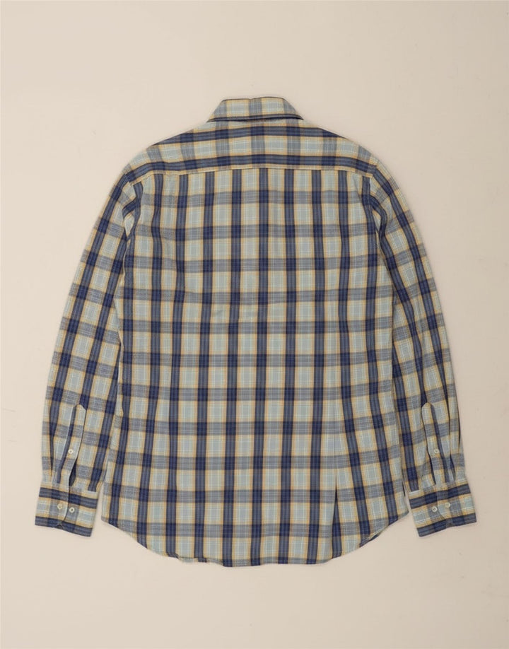 Camisa Kappa Hombre XL Azul Cuadros Algodón