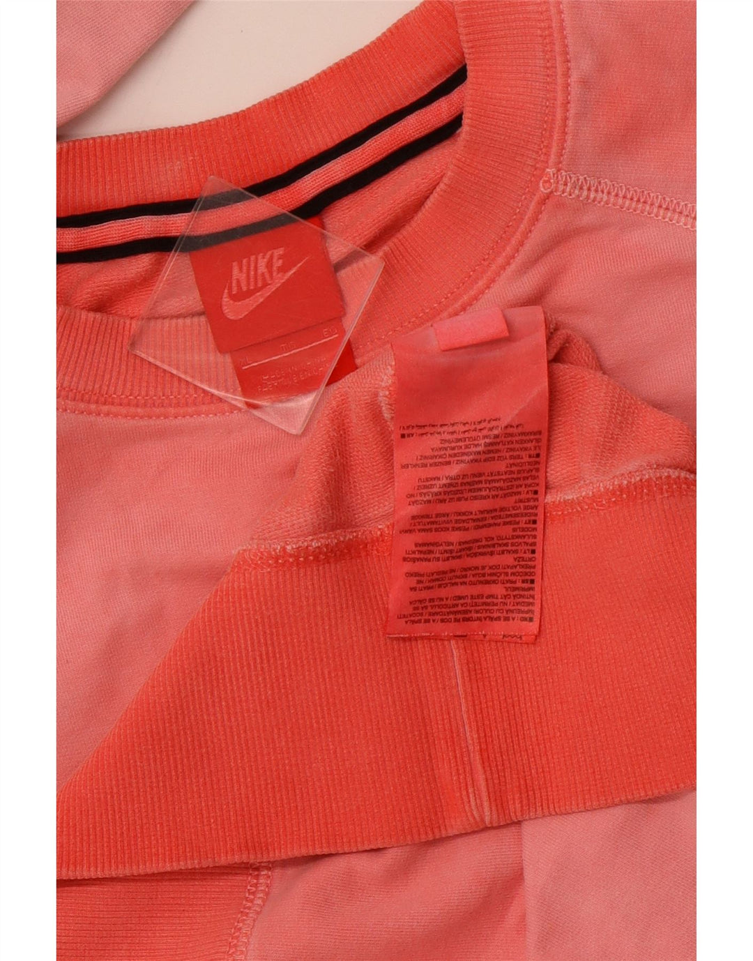 NIKE Hombre Sudadera Gráfica Jumper XL Algodón Rosa