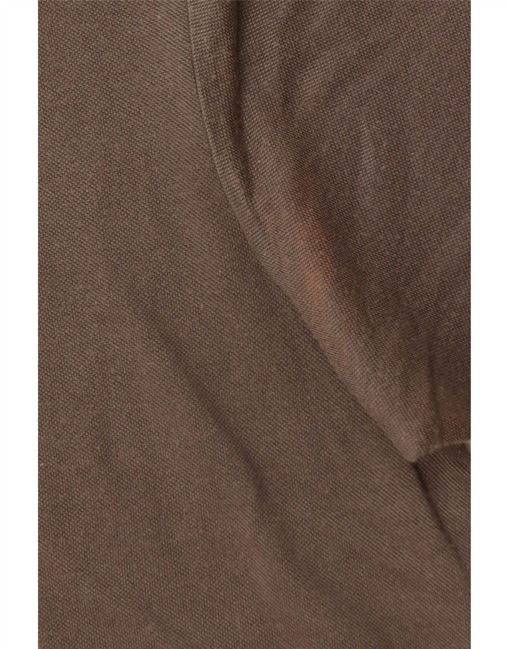 Champion Polo De Ajuste Fácil Para Hombre Grande Marrón