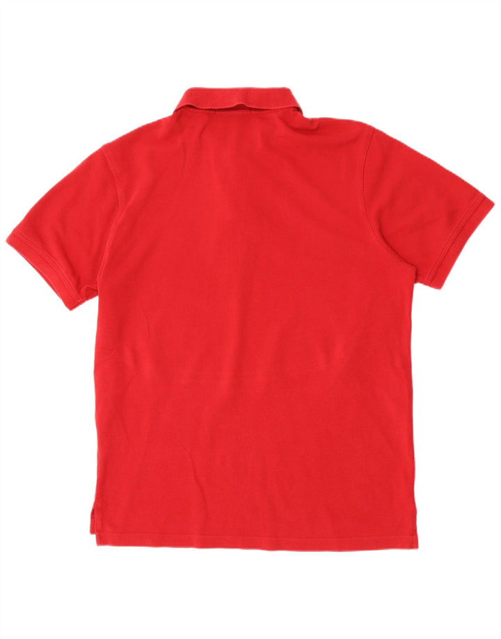 Gant Polo Hombre Grande Rojo Algodón