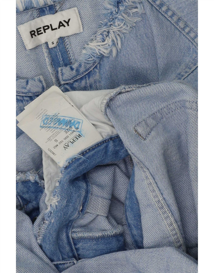 Replay Mono vaquero para mujer UK 10 Small Azul Algodón