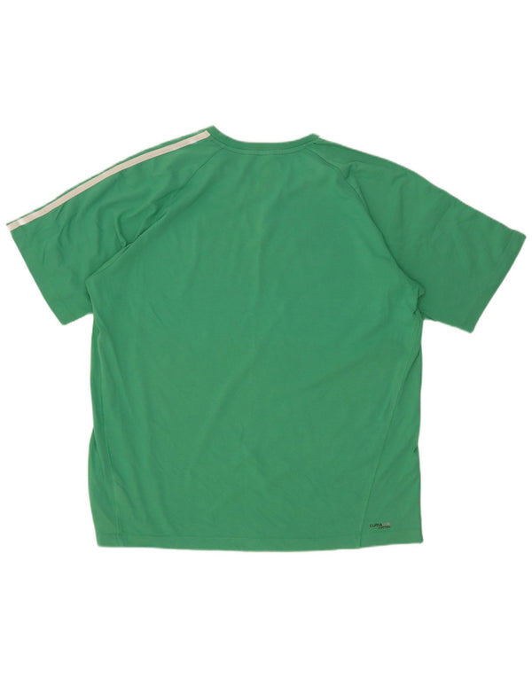 Adidas Hombre Clima 365 Camiseta Top XL Algodón Verde