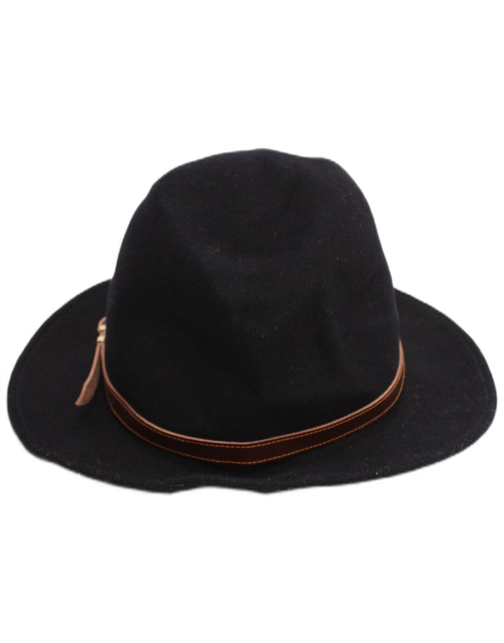 P.G.Field Sombrero Fedora para hombre grande de lana azul marino