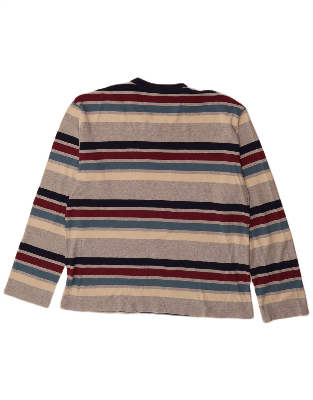 Fila Hombre Top Manga Larga XL Algodón A Rayas Multicolor