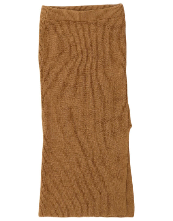 Falda de punto para mujer Topshop Small W26 Acrílico marrón
