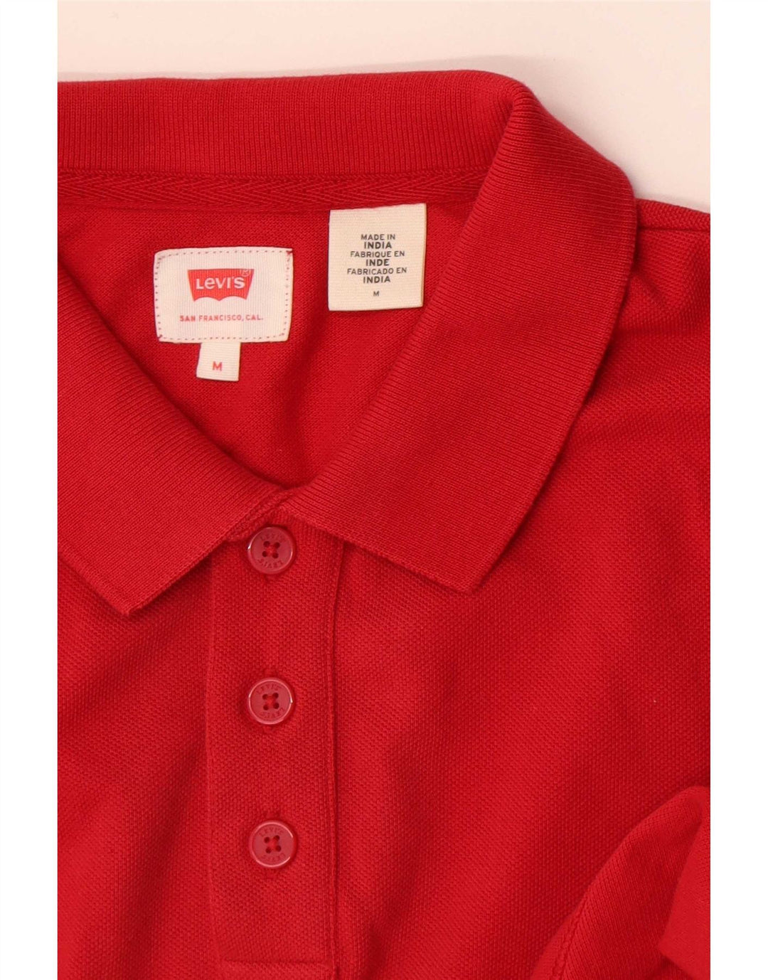 Polo Levi's Hombre Rojo Mediano