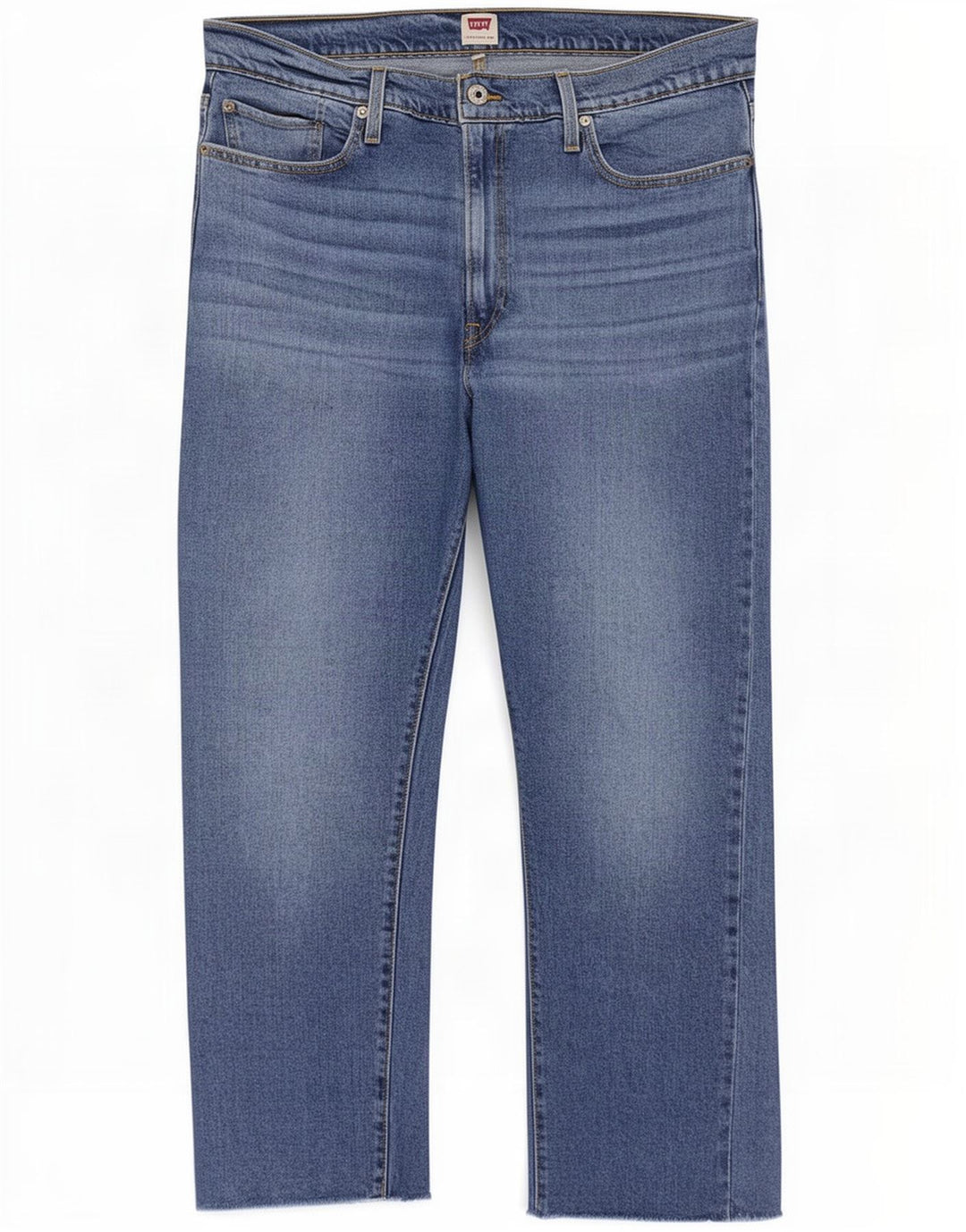Vaqueros Levi's Mujer Rectos W34 L27 Algodón Azul