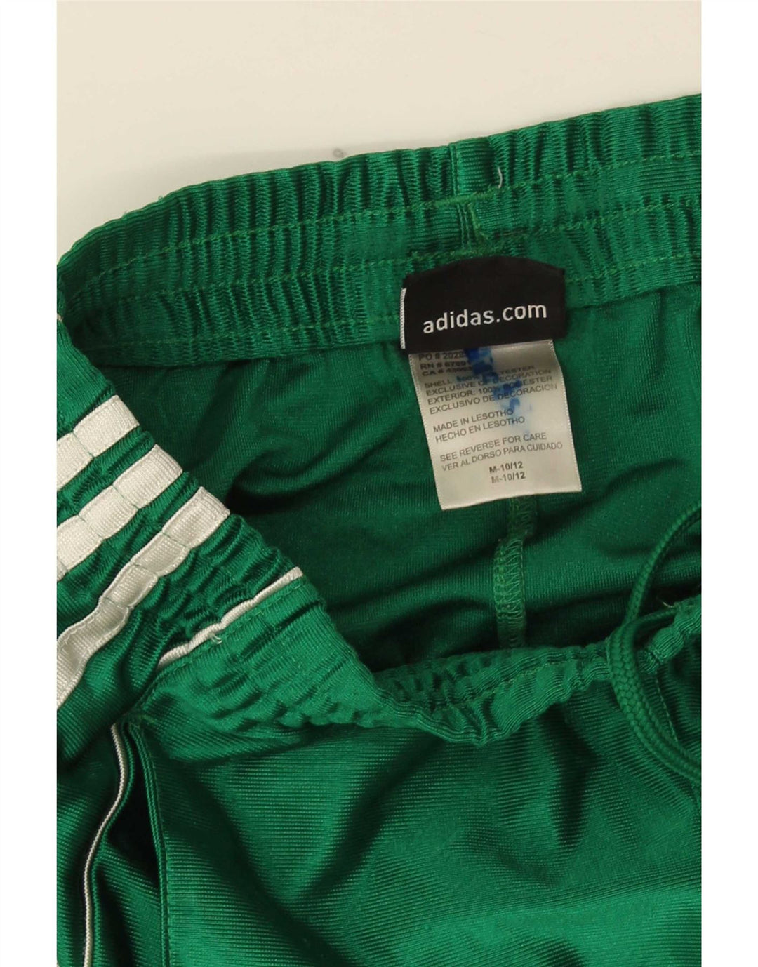 Adidas Pantalón Corto Deportivo Niño 10-11 Años Verde Medio Poliéster