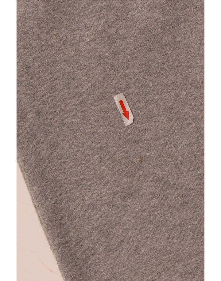 Adidas Hombre Pantalones De Chándal Joggers De Algodón Moteado Gris Medio