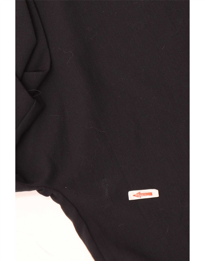Cos Vestido recto extragrande de manga 3/4 para mujer EU 40 Viscosa negra mediana