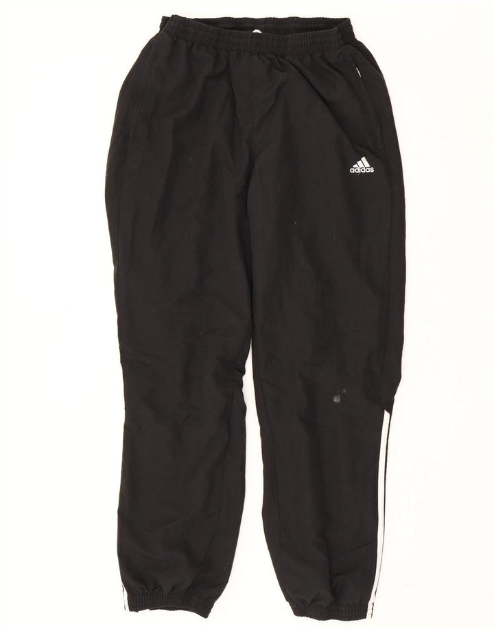Adidas Hombre Pantalones De Chándal Joggers Grande Negro Poliéster