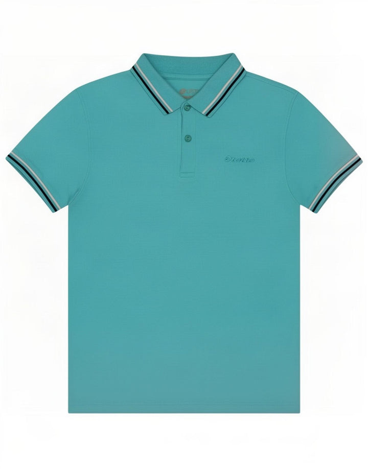 Polo Lotto Hombre Azul Medio