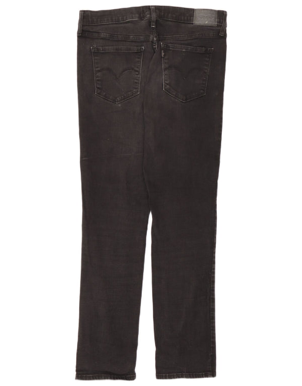 Levi's Mujer 312 Shaping Slim Jeans W31 L30 Algodón Negro