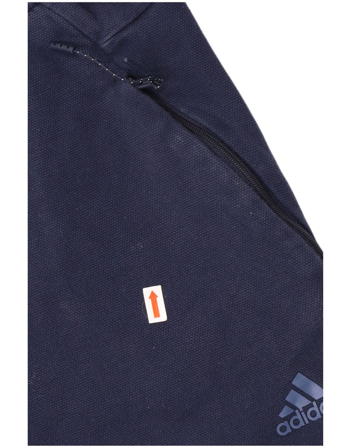 ADIDAS Hombre Chándal Pantalones Joggers Grande Azul Marino Algodón
