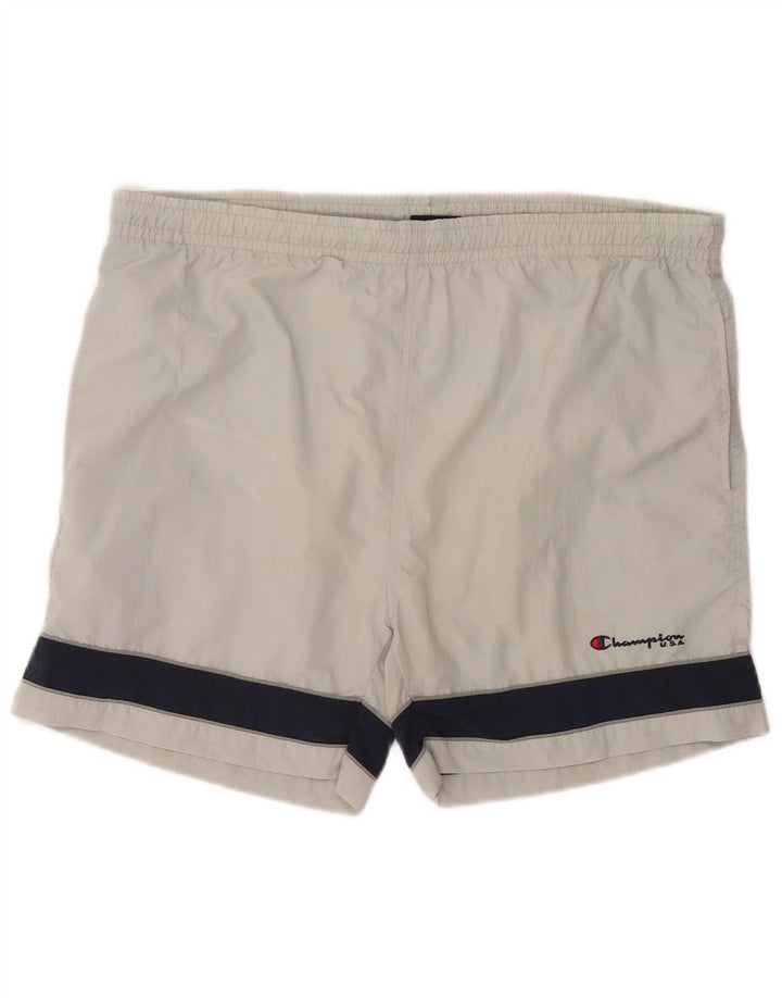 CHAMPION Bañador Hombre XL Gris Colorblock