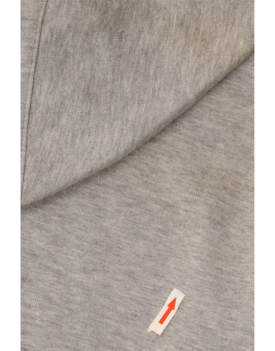 ADIDAS Sudadera con capucha gráfica de gran tamaño para mujer Reino Unido 8 Pequeño Algodón gris