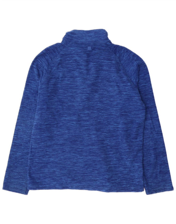 Jersey de forro polar con cuello y cremallera para hombre de Mountain Warehouse Poliéster moteado azul pequeño