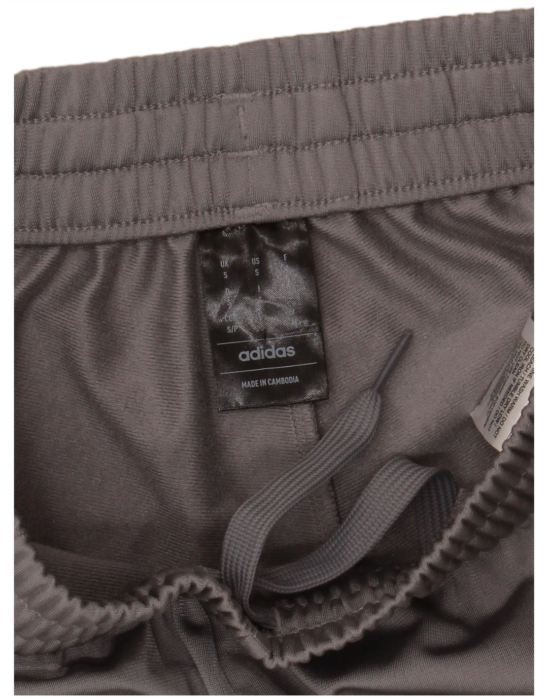 Adidas Hombre Graphic Chándal Pantalones Joggers Pequeño Gris Poliéster