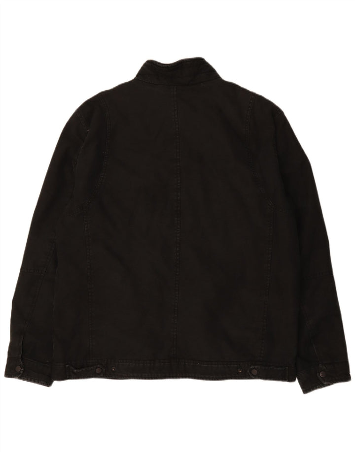 Levi's Chaqueta utilitaria para hombre UK 42 XL Algodón negro
