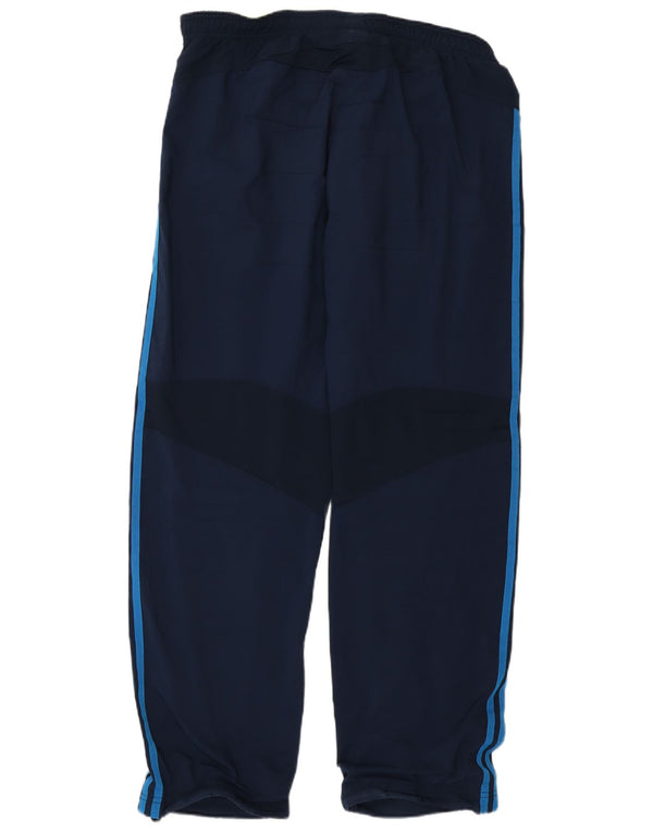 Adidas Mens Climacool Tracksuit Trousers Large  Navy Blue Polyester