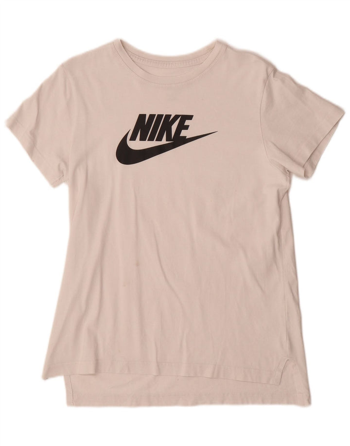 NIKE Camiseta gráfica para niña 13-14 años XL Blanco