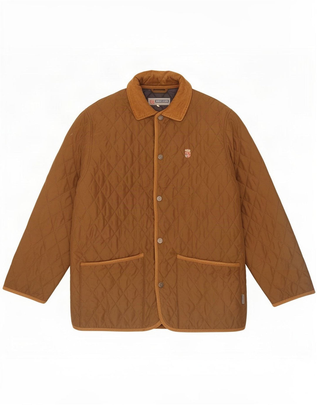 Armata Di Mare Chaqueta Acolchada Hombre IT 48 Poliéster Marrón Medio