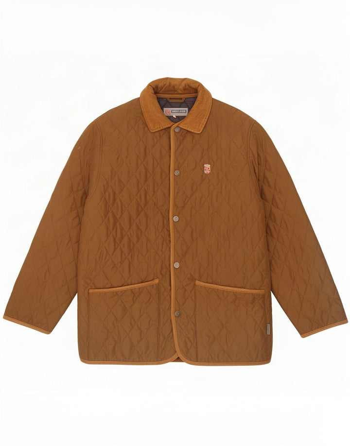 Armata Di Mare Chaqueta Acolchada Hombre IT 48 Poliéster Marrón Medio