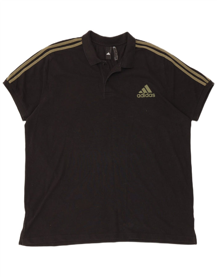 Polo Adidas Hombre 3XL Negro