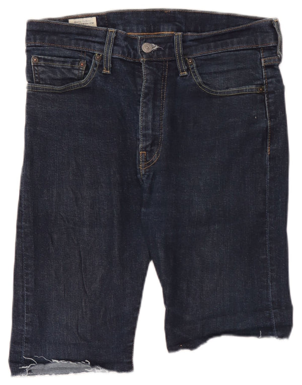 Levi's Mens 510 Shorts De Mezclilla W32 Algodón Azul Marino Medio