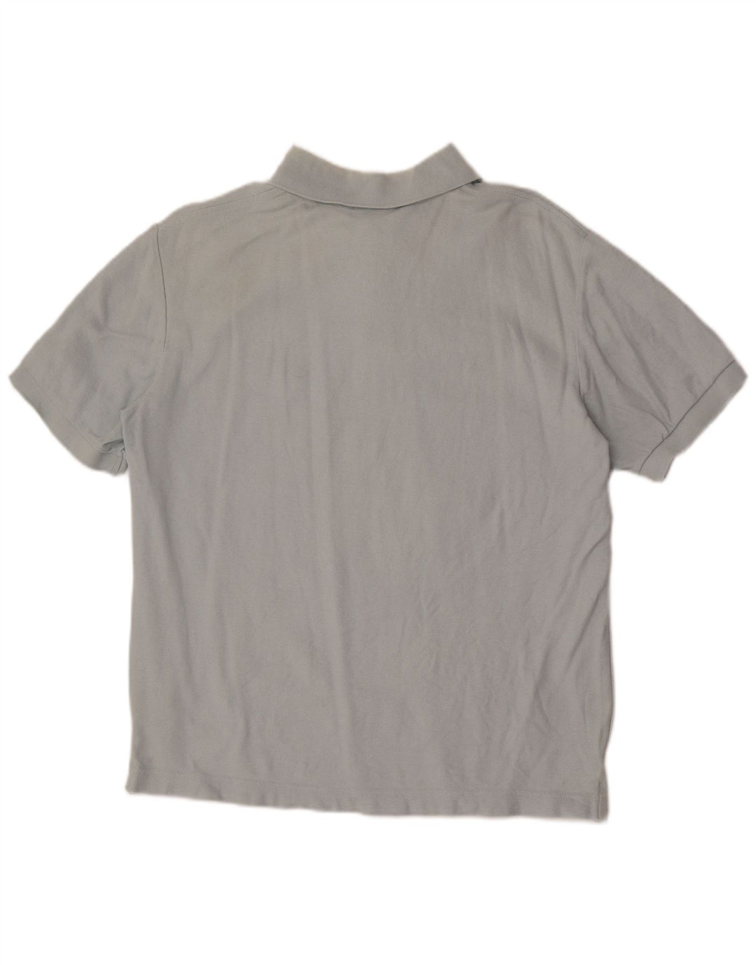 Fila Polo para hombre de algodón gris grande