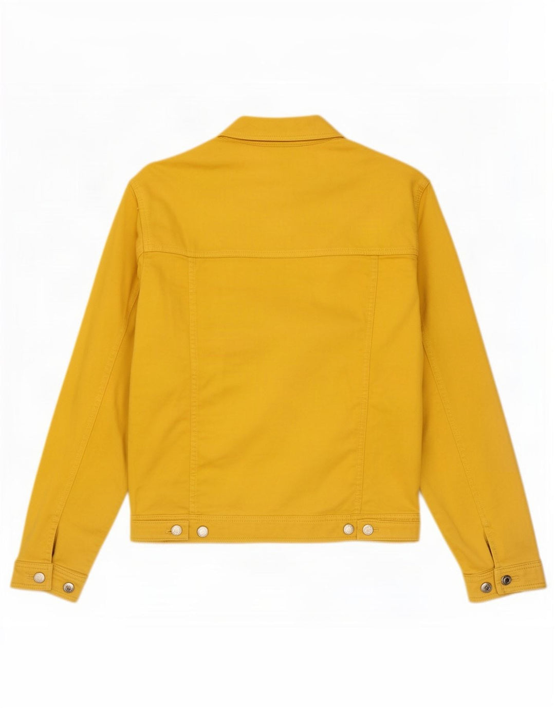 Zara - Chaqueta vaquera para hombre, talla 36, algodón amarillo pequeño