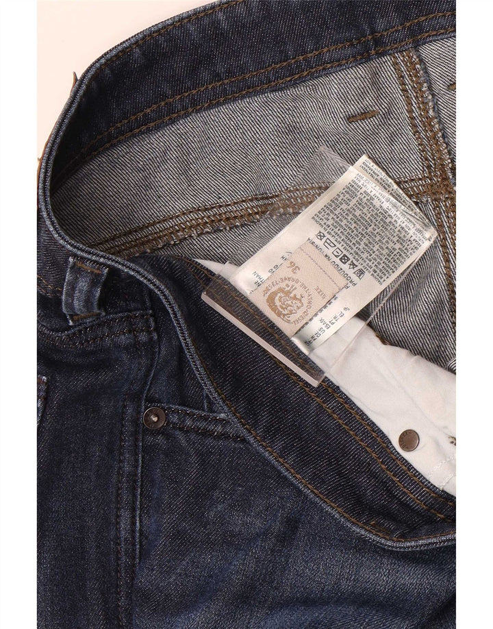 Diesel Vaqueros Rectos Hombre W36 L32 Algodón Azul