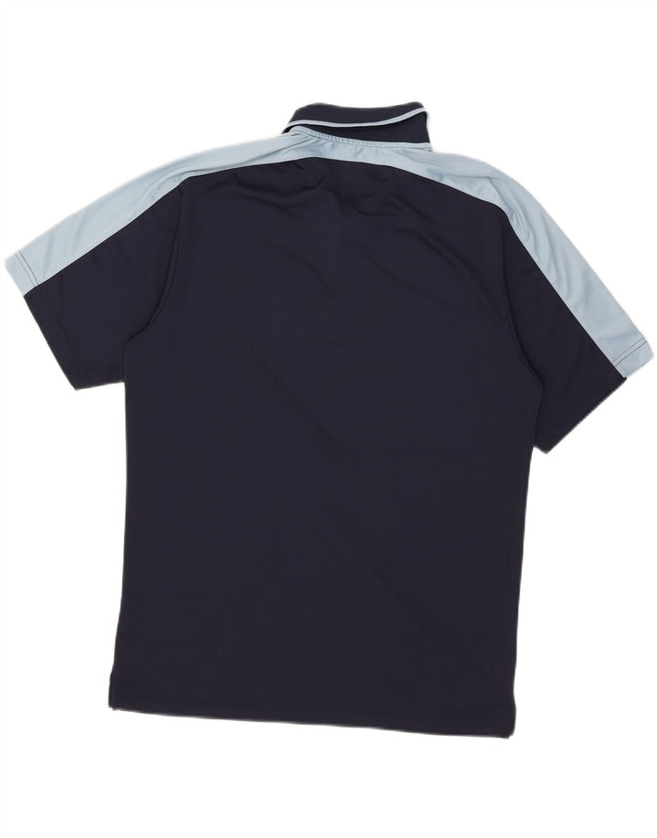 Polo Fila para hombre con bloques de color azul marino grande
