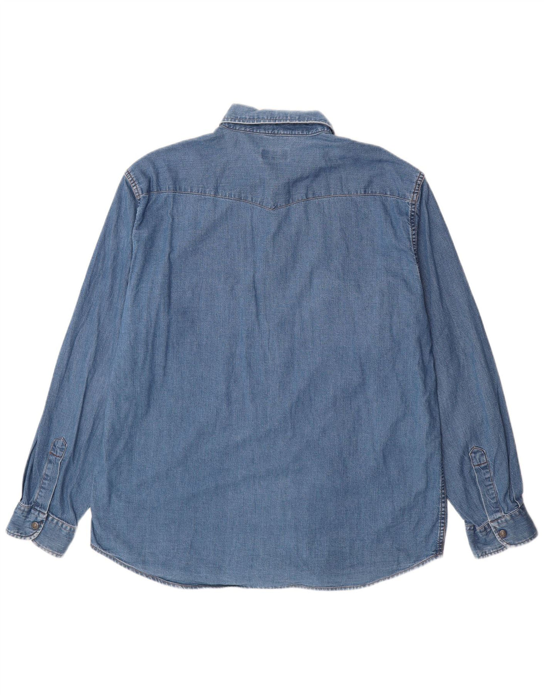 CARRERA Camisa Vaquera Hombre XL Algodón Azul