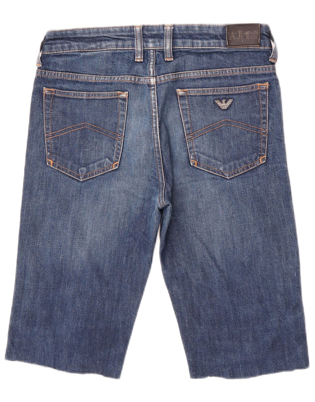 Armani Junior Pantalones cortos vaqueros para niño 15-16 años W29 Algodón azul