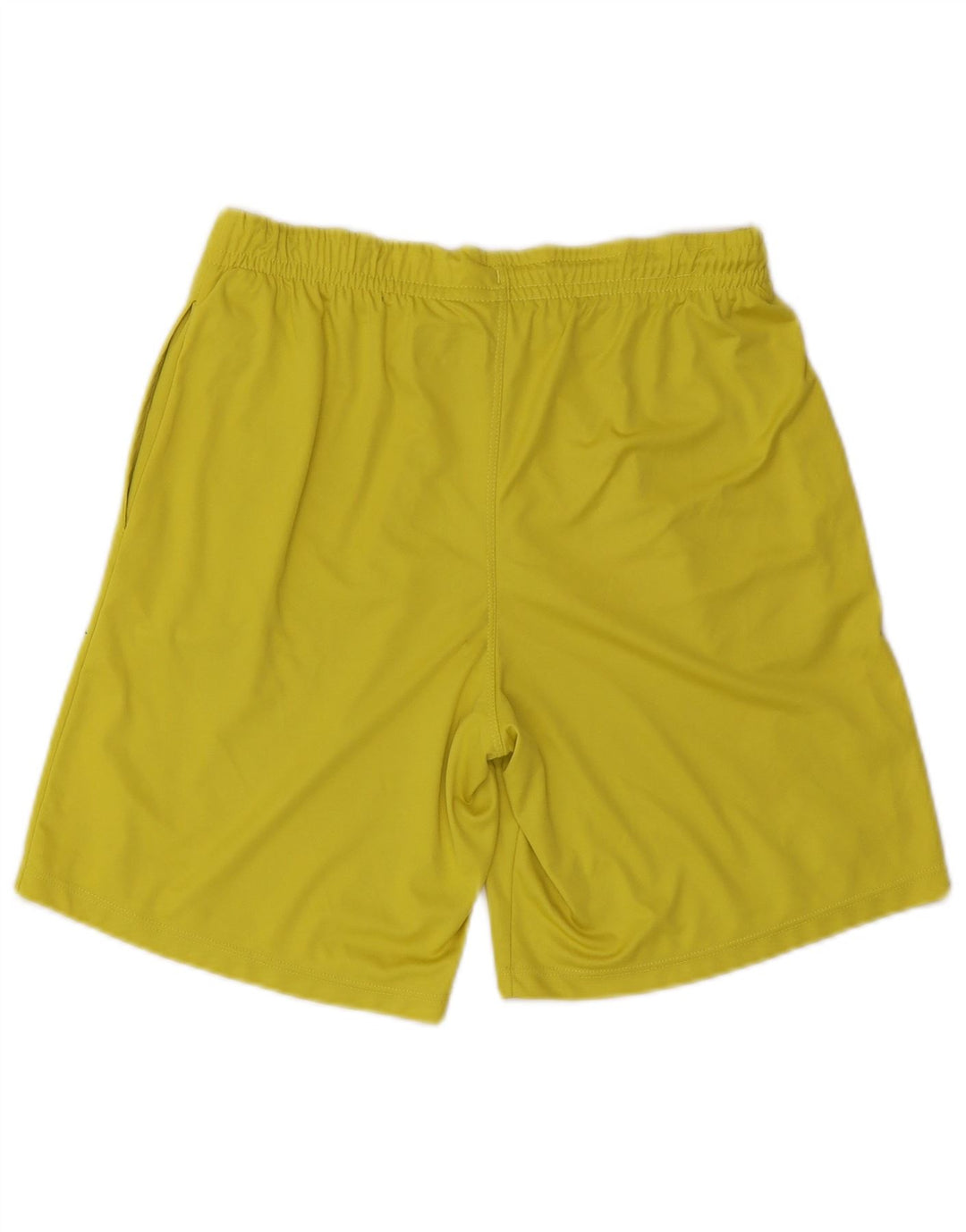 Kappa Mens Graphic Sport Shorts Grande Poliéster Amarillo
