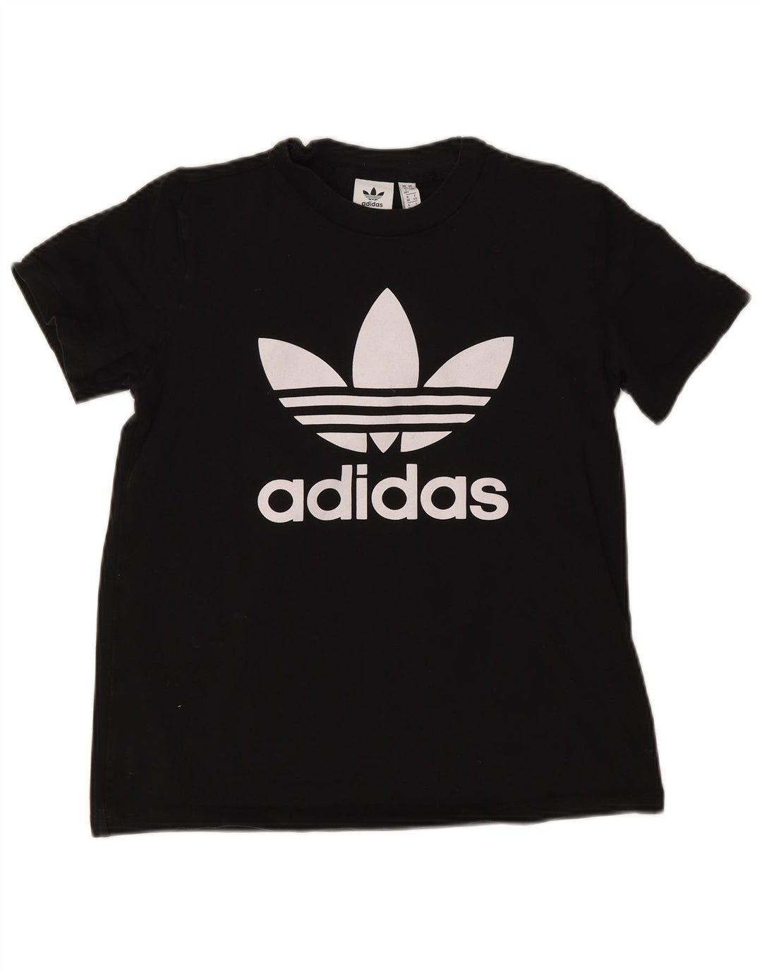 Adidas - Camiseta gráfica para mujer, talla 40, talla M, color negro