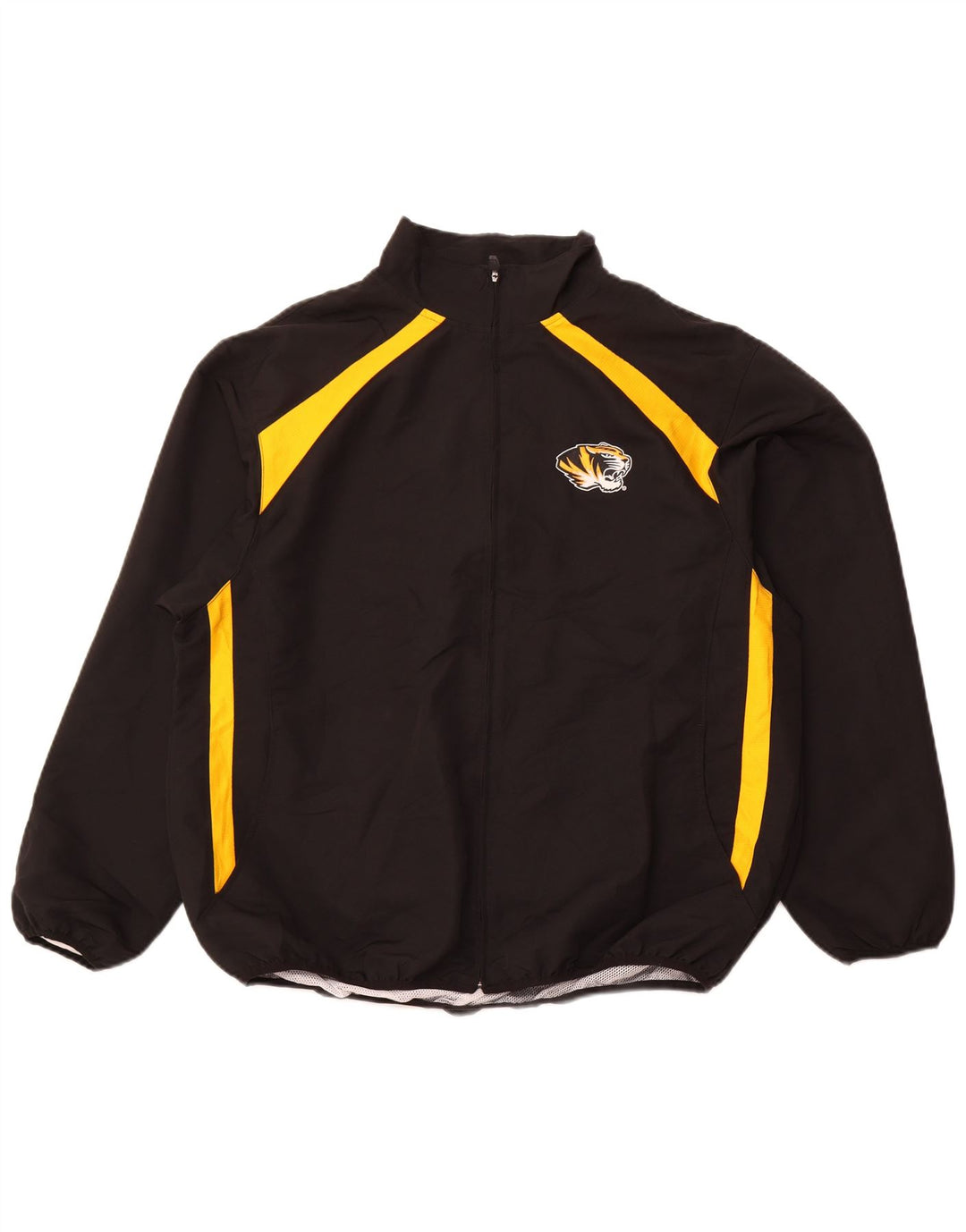 Russell Athletic - Chaqueta de chándal para hombre, talla 40, poliéster negro grande