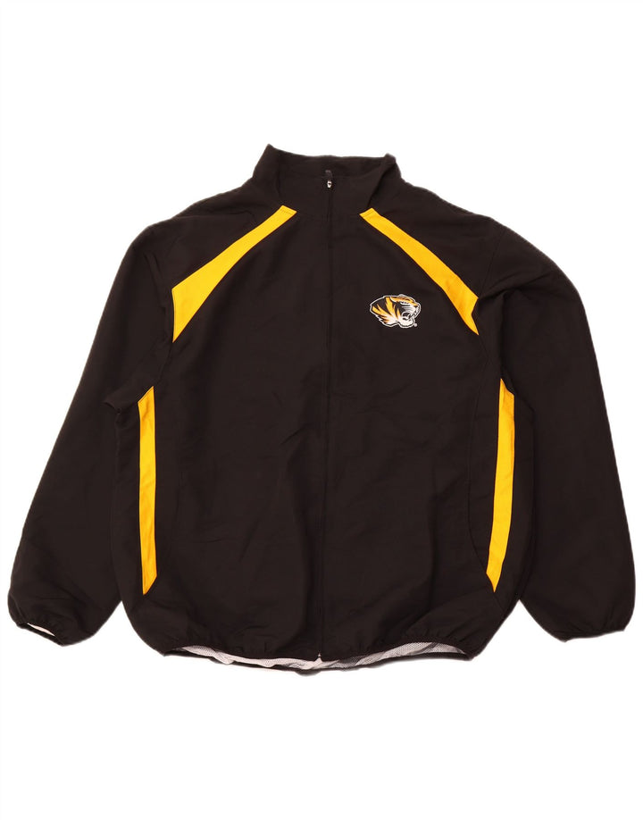 Russell Athletic - Chaqueta de chándal para hombre, talla 40, poliéster negro grande